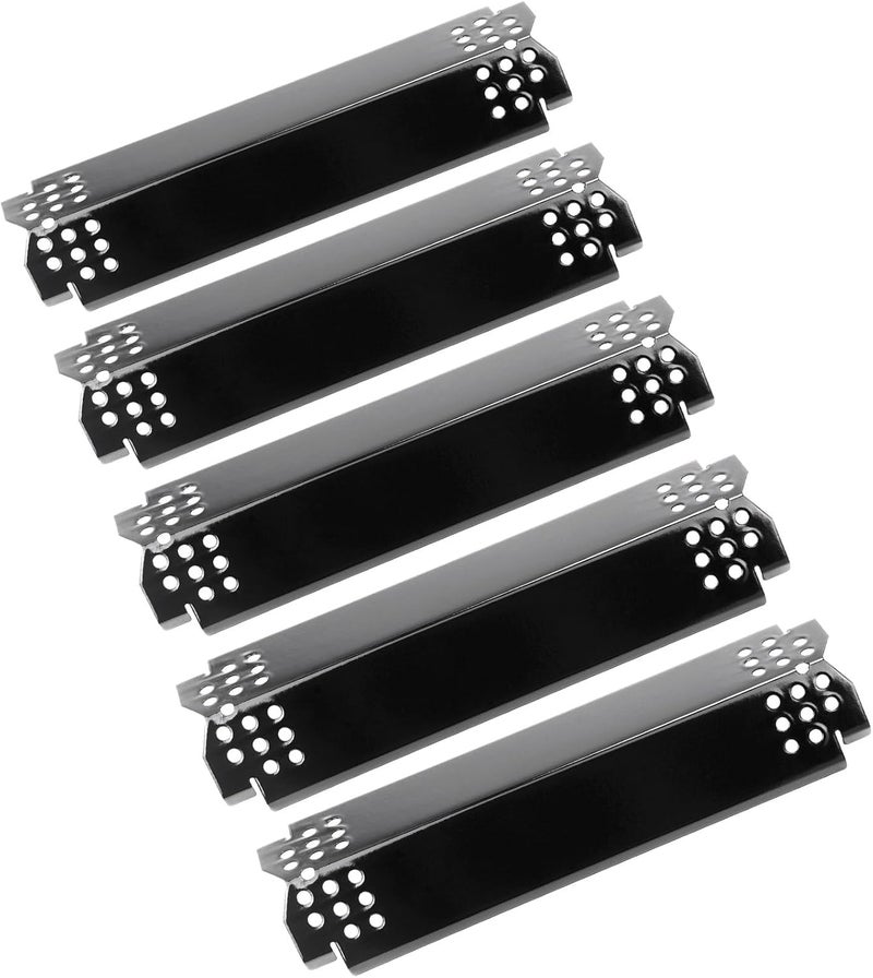 Barbqtime Grill Heat Plates Replacement Parts for Nexgrill, Porcelain Steel Heat Tents for Home Depot Nexgrill 5 Burner Gas Grill, 14.6" Flame Cover Replacement Parts for Nexgrill 720-0888 - Image 1